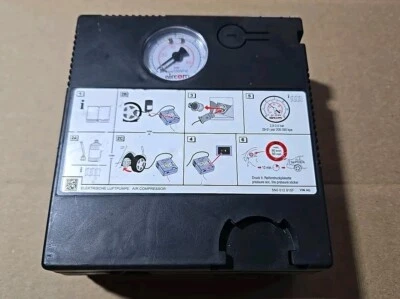 VW AUDI Spare Tire Air Compressor Fix Flat Mobility INFLATOR FIT ALL MODELS - Image 1 of 4