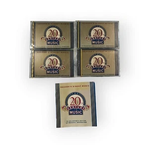 Reader's Digest The 20th Century in Music, 4 Cassette Music Tapes Sealed - Picture 1 of 6
