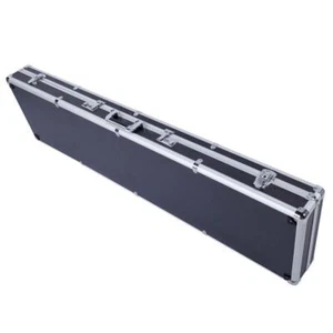 53'' Rifle Shotgun Hard Carrying Case Aluminum Framed Lock Box Good Condition - Picture 1 of 12