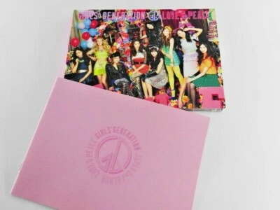 SNSD LOVE & PEACE GIRLS' GENERATION CD+Blu-ray JAPAN Limited Ed - Image 1 of 4