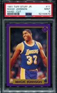PSA 9 MINT 1991 TUFF STUFF JR. MAGIC JOHNSON #11 LAKERS 40670 B193 - Picture 1 of 1