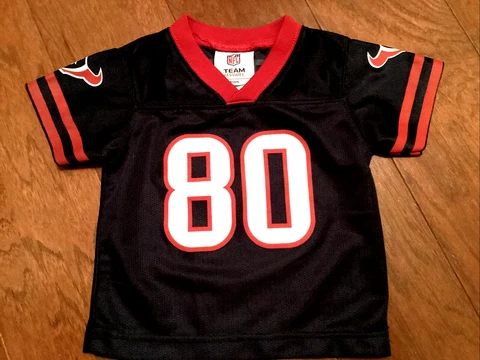 Andre Johnson Houston Texans #80 Jersey Size 3/6 Months Infant Cover