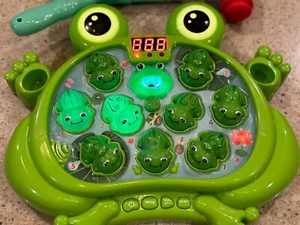 HopeRock Whack A Frog Game: Interactive Toddler Toy with Lights & Music 45Levels - Picture 1 of 24