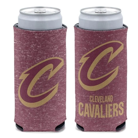 CLEVELAND CAVALIERS 12 0Z SELTZER SLIM CAN COOZIE COOLER HOLDER NBA LICENSED Cover