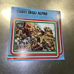 Coro Monte Cauriol Lp Récord Canti Degli Alpini - Picture 1 of 5