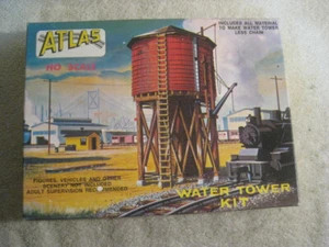 Atlas HO Escala Kit 703 Torre de Agua Snap para Montar 1:87 Nuevo en Caja Completo - Imagen 1 de 6