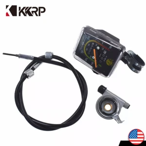 Speedometer Odometer Gauges Analog Classic Style For 26" Motorized Bike - Picture 1 of 10