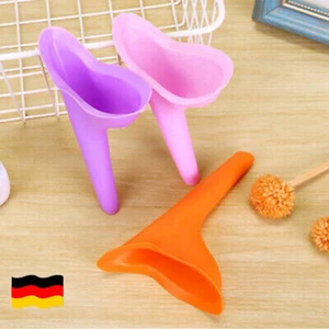 3 Stk Damen Urinal Outdoor Frauen Camping Urinella Toilette Urinierhilfe Set - Bild 1 von 7