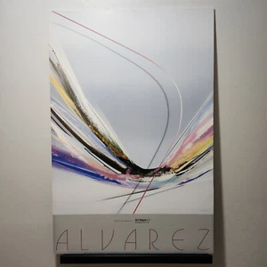 Action by Elba Alvarez - 1985 New York Art Expo Poster (24" x 36") Mounted! - Picture 1 of 5