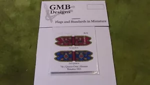 (WM) 28 mm British 7th Queens Prown Hussars Cav Flags GMB - Imagen 1 de 4