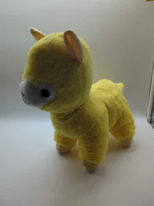 SUNKID Alpaka Lama Stofftier Plüschtier Kuscheltier Ca.36cm Hoch Gelb Groß - Bild 1 von 3