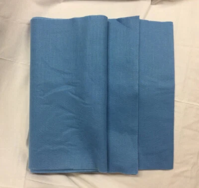 Light Blue Felt Fabric, large sheet, New, arts, crafts, holiday - Image 1 of 2