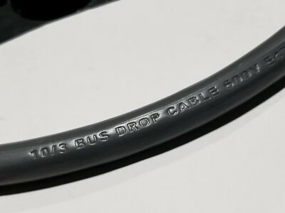 Carol 03710 10/3C+IG  Bus Drop Individual Grounds Power Cable Cord Gray /10ft - Image 1 of 4