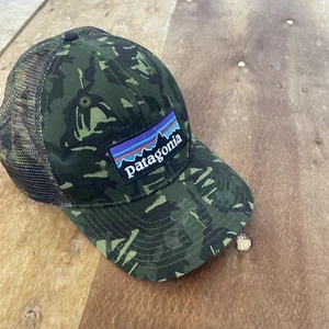 Patagonia Camouflage Trucker Mütze Cap Outdoor Mesh Snapback - Bild 1 von 12