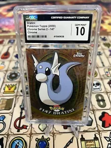 Dratini CGC 10 Topps Chrome Series 2 - Picture 1 of 2