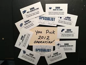 Operation SPIDERMAN Specialist Cards YOU PICK Game Replacements 2012 Marvel - Picture 1 of 13