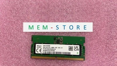 Lot of 10 8GB HMCG66AEBSA092N SK hynix Original PC5-4800B DDR5 1Rx16 SODIMM RAM - Image 1 of 4