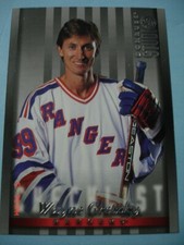 1997-98 Donruss (Studio) "Portraits" Checklist Card # 109 Wayne Gretzky! 