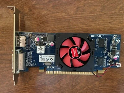 AMD ATI Radeon HD6450 ATI-102-C26405 DVI Display Port PCI-e Video Card - Image 1 of 2