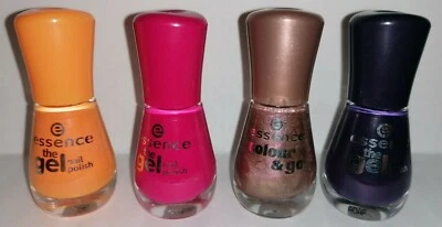 Essence Gel Nagellack Hochglanz 4 verschiedene Farben Maniküre Langanhaltend Neu - Bild 1 von 4
