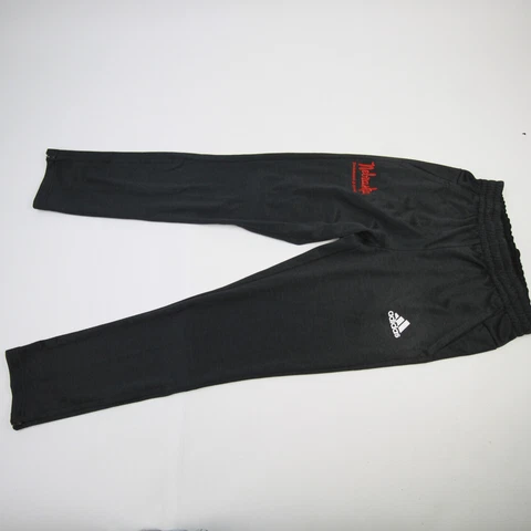 Nebraska Cornhuskers adidas Climawarm Athletic Pants Men's Charcoal New Cover