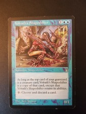 Volrath's Shapeshifter Stronghold MP Blue Rare MAGIC GATHERING CARD