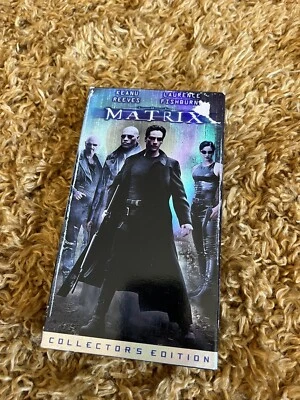 The Matrix (VHS, 1999, Collectors Edition) - Keanu Reeves - Laurence Fishburne - Image 1 of 3