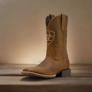 Ariat Men's Sport Freeedom Square Cowboy Boot-61326 - Picture 1 of 5