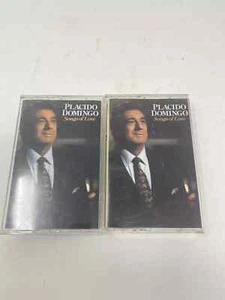Placido Domingo Songs Of Love 2 Cassette Tapes Set new seal - Picture 1 of 6