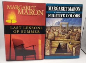 Margaret Maron 2 x Book Bundle Lot Suspense Crime Fiction Cozy Mysteries HCDJ - Picture 1 of 16