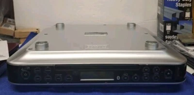 Ilive Wireless Under Cabinet Stereo Radio System Bluetooth CD Player w/ Remote - Image 1 of 4