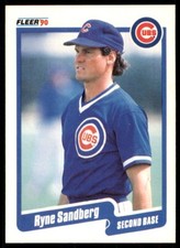 1990 Fleer Ryne Sandberg Baseball Cards #40