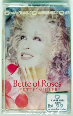 BETTE MIDLER Bette Of Roses Soft Rock 1995 New Music Cassette Tape Sealed - Image 1 of 2