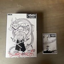 NECA STAN SAKAI EDITION USAGI YOJIMBO BLACK AND WHITE TMNT SIGNED SDCC