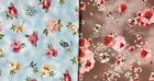Lot of 2 Pieces Floral Prints Fabric Quilting Sewing Craft Remnants 5 Yards