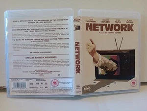 NETWORK Blu-ray FAYE DUNAWAY PETER FINCH WILLIAM HOLDEN ROBERT DUVALL - Picture 1 of 3