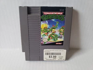 1989 NES Nintendo Teenage Mutant Ninja Turtles Videospiel Cartridge getestet funktioniert - Bild 1 von 7