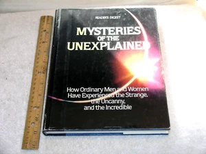 Mysteries of the Unexplained Hard Bound Book with Slip Cover - Picture 1 of 4