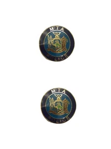 Insignia de cuello MTA (par) - Imagen 1 de 1
