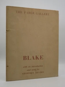 GEOFFREY KEYNES The Faber Gallery: William Blake *SIGNED* 1945 1st Edition - Picture 1 of 10