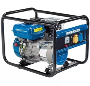 Draper Petrol Generator 2.2KVA / 2.0KW 7HP Petrol Engine Recoil Start 87059 - Picture 1 of 5
