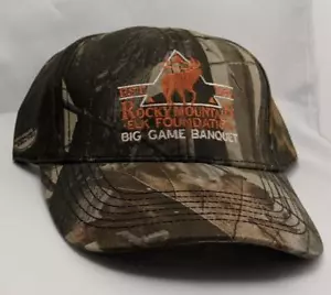 Grün/Camo Rocky Mountain Elk Foundation Big Game Bankettkappe Mütze mit Ausweis: 32974 - Bild 1 von 5