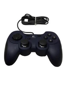 LOGITECH USB GAME CONTROLLER JOYSTICK 863247-0010 G-UF13A DUAL ACTION - Picture 1 of 3