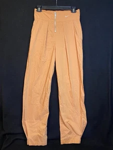 Pantalones Nike Sportswear para mujer pequeños melocotón cintura alta cremallera cintura botón pierna - Imagen 1 de 15