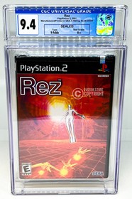 Rez - Playstation 2 / PS2 - CGC 9.4 A++ Sealed Graded Not VGA | WATA