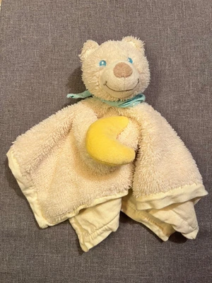 TCM Tchibo Schmusetuch Schnuffeltuch Bär Tommy Träumer mit Mond Top Zustand - Bild 1 von 2