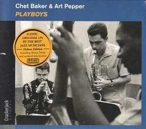 Chet Baker and Art Pepper Playboys CD Spain Crackerjack 2015 deluxe edition - Picture 1 of 2