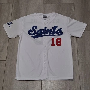 ST. PAUL SAINTS Jersey Men's YXL Stadium Giveaway Minor League Baseball - Picture 1 of 9