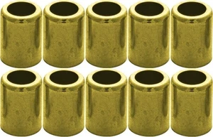 Brass Ferrule for Air and Water Hose 7327 1/4" ID/.625 ID/1.000 L/.437 P 10-Pack - Picture 1 of 2