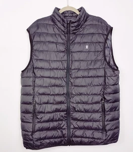 Little Donkey Andy XL gefütterte Weste schwarz Reißverschluss vorne ultraleicht verstaubar - Bild 1 von 7